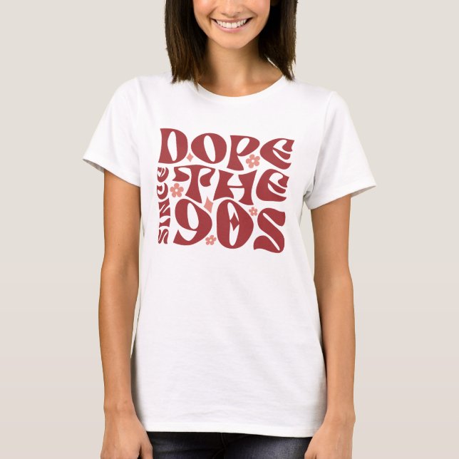Dope Sedan 90-talet Retro Tee (Framsida)