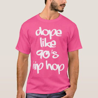 Dope som 90 Hip hop Funky Urban Graffiti T Shirt
