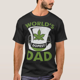 Dopes-Pappa-Cannabis-Ogräs-TShirt T Shirt