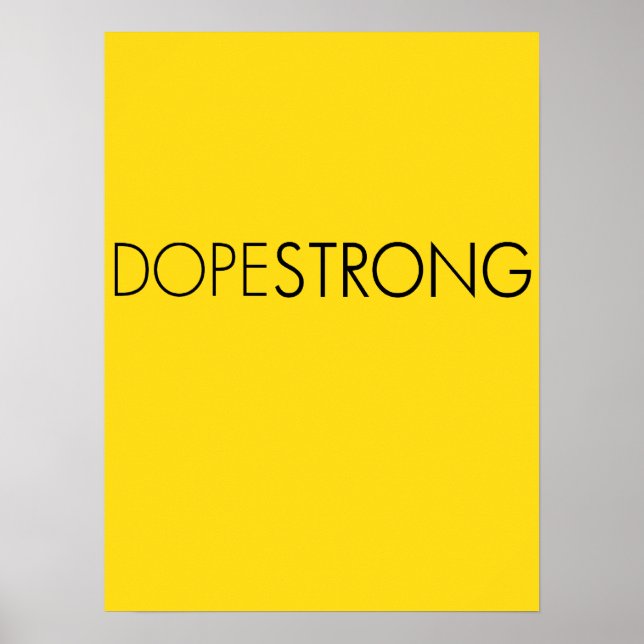 DOPESTRONG LANCE ARMSTRONG PARODY POSTER (Framsidan)