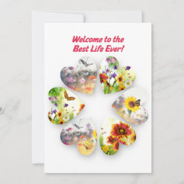 Dopförebud JW Välkommen till det underbara nya liv Inbjudningar