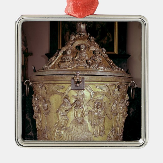 Dopfuntvisning Julgransprydnad Metall (Framsidan)