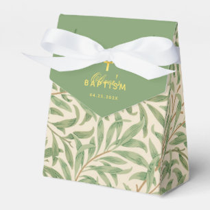 Dopgrönska William Morris Gröna blad Presentaskar