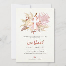 Dopinvitationer för flickor som dopgåva inbjudningar