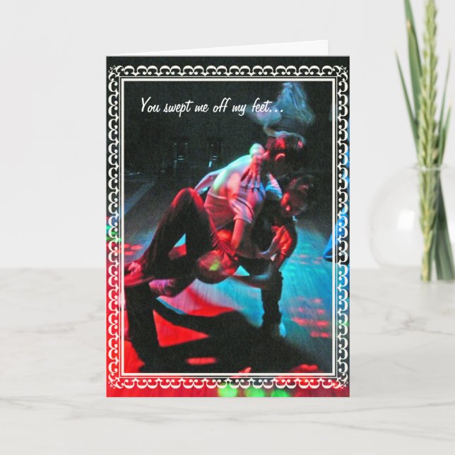 Doppa för dansare helgkort (Framsida)