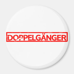 Doppelgänger Frimärke Magnet