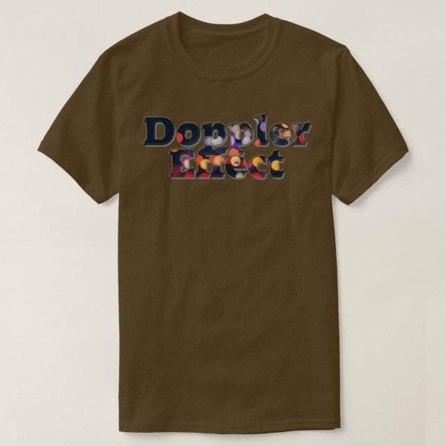 Doppler-effekt T Shirt (Design framsida)