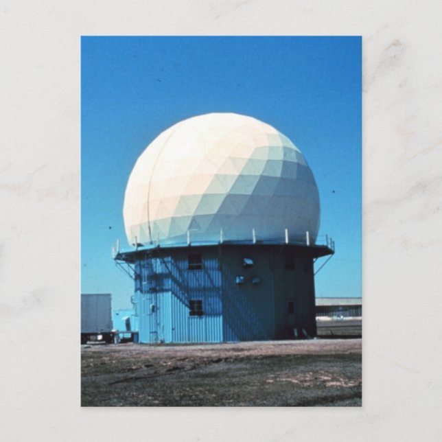 Doppler Weather Radar Station - Norman Vykort (Framsida)