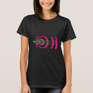 dopplereffekt fysics Science Equation Physicist T Shirt