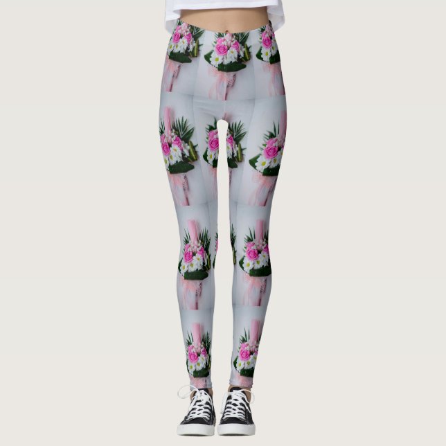Dopstearinljus Leggings (Framsida)