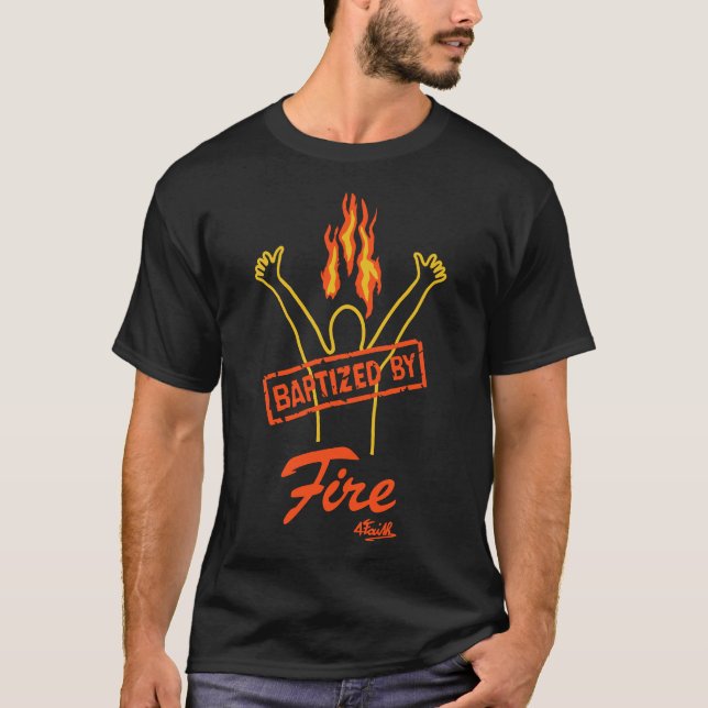 DÖPT, 4TRON -  T SHIRT (Framsida)