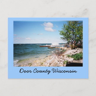 Dor County Wisconsin vycard Vykort