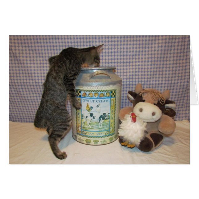 Dora - krämen av skörden hälsningskort (Framsidan Horizontal)