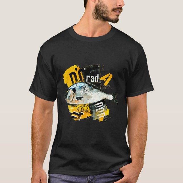 Dorada fisk - Guldbrasen T Shirt (Framsida)
