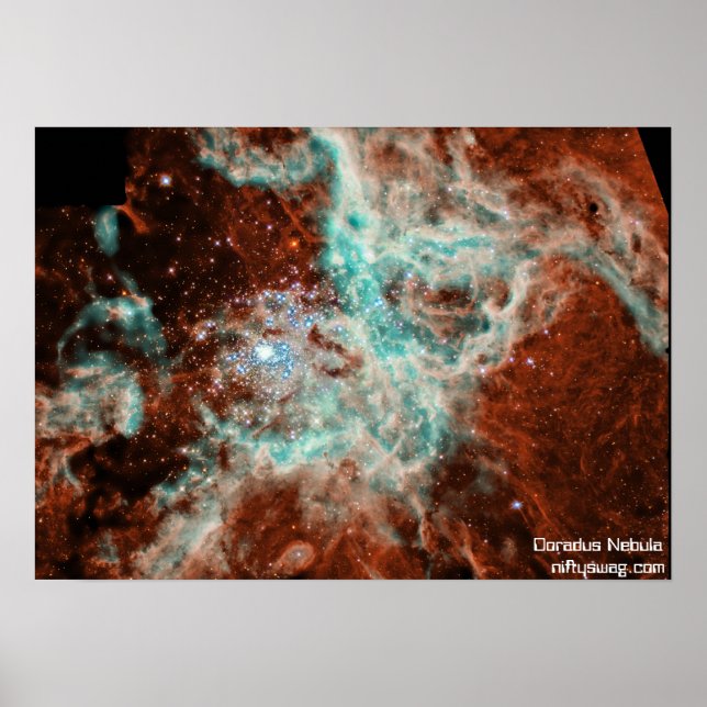 Doradus Nebula Poster (Framsidan)