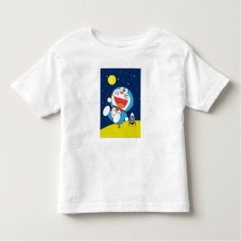 Doraemon at Space Adventure Design  T Shirt