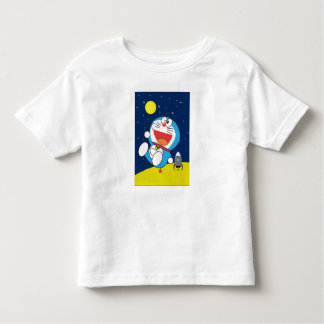 Doraemon at Space Adventure Design  T Shirt