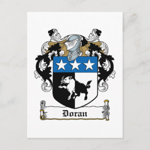 Doran Family Crest Vykort