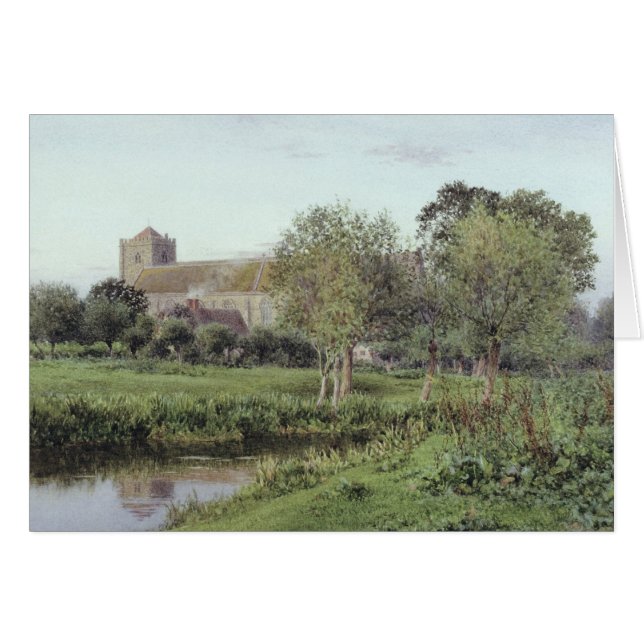 Dorchester Abbey, Near Wallingford Hälsningskort (Framsidan Horizontal)