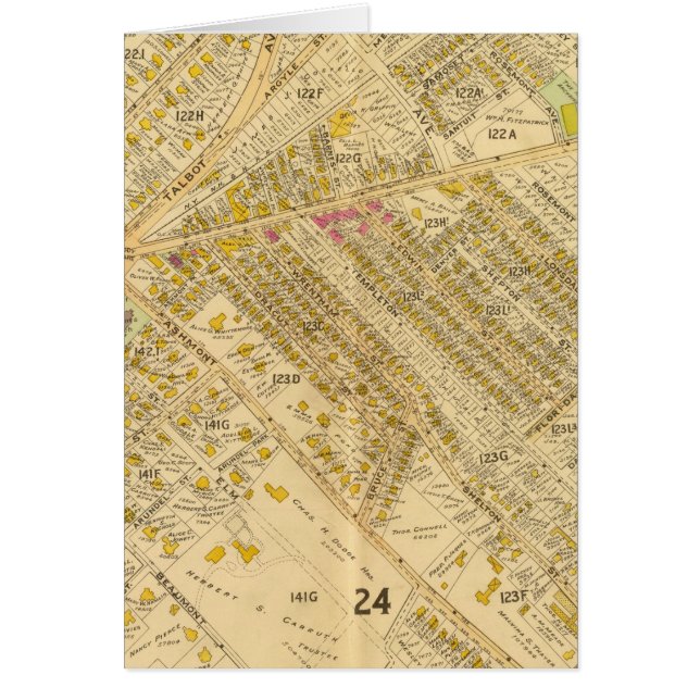 Dorchester, Massachusetts 2 Hälsningskort (Framsidan)