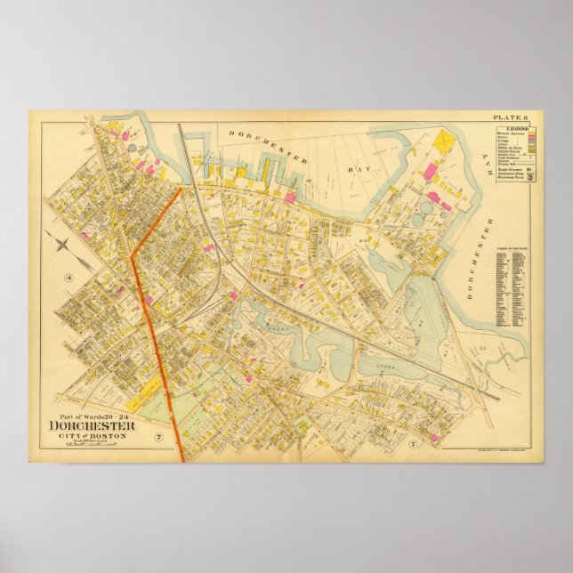 Dorchester, Massachusetts 3 Poster (Framsidan)