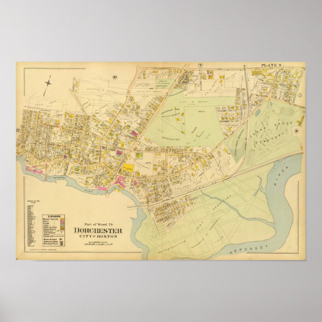 Dorchester, Massachusetts 3 Poster (Framsidan)