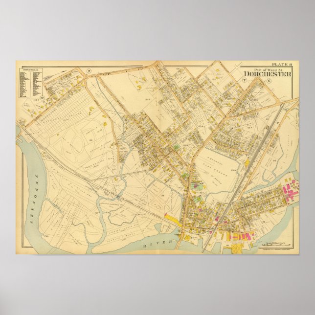 Dorchester, Massachusetts 5 Poster (Framsidan)