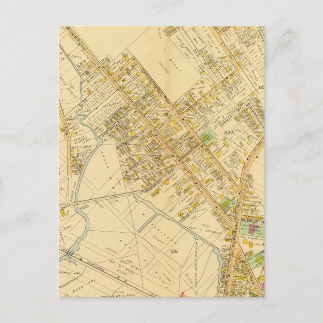 Dorchester, Massachusetts 5 Vykort (Framsida)