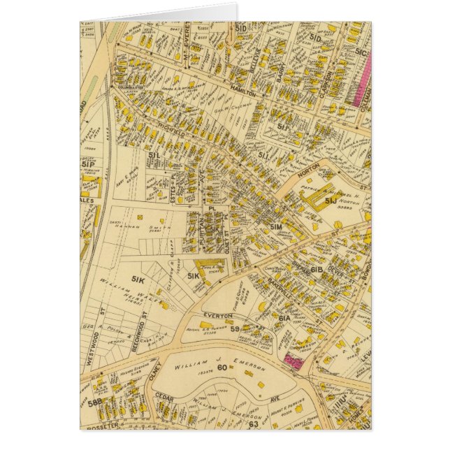 Dorchester, Massachusetts 7 Hälsningskort (Framsidan)