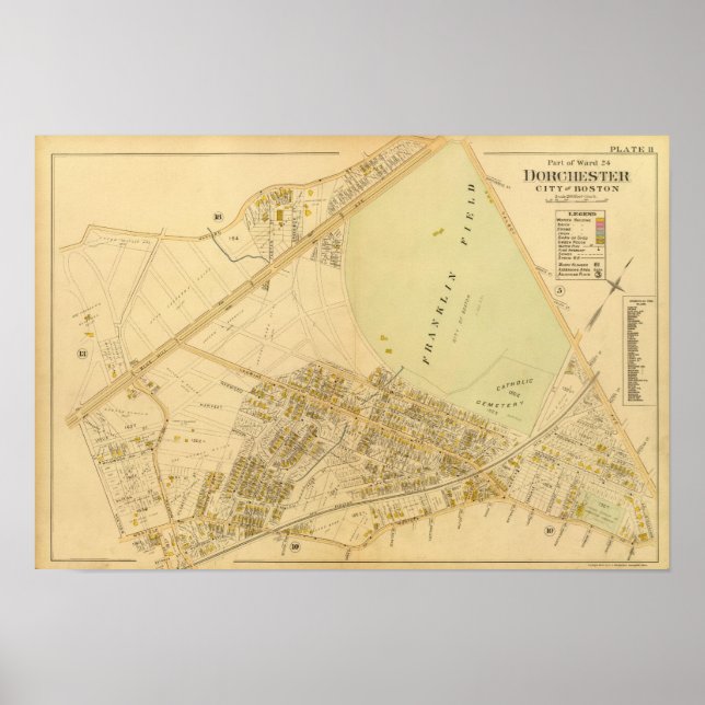 Dorchester, Massachusetts Poster (Framsidan)