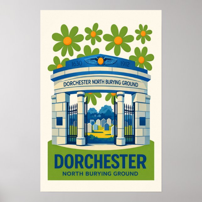 Dorchester North Burying Ground  Poster (Framsidan)