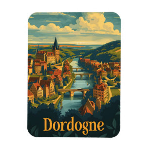 Dordogne Frankrike Magnet