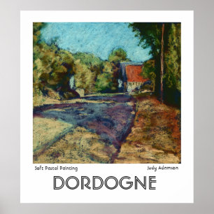 "Dordogne" tryck eller affisch