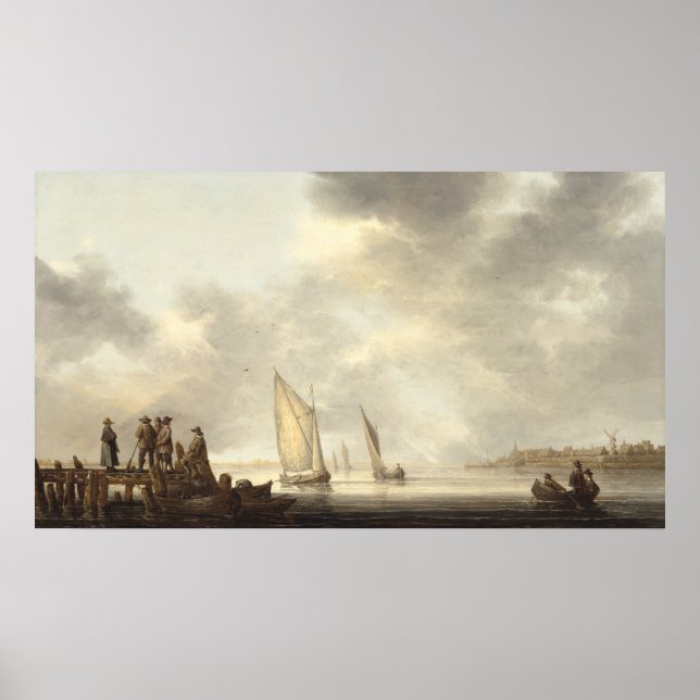 Dordrecht - Aelbert Cuyp Fine Art Poster (Framsidan)