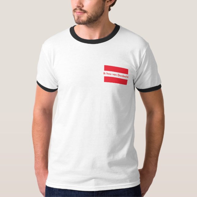 Dordrecht T-tröja T Shirt (Framsida)