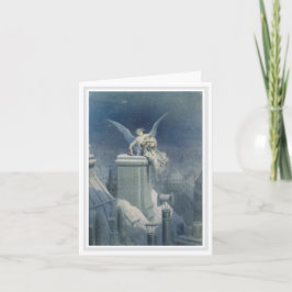 Dore Angel Note Card Helgkort