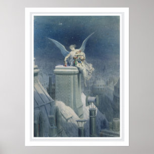 Dore ängelaffisch poster