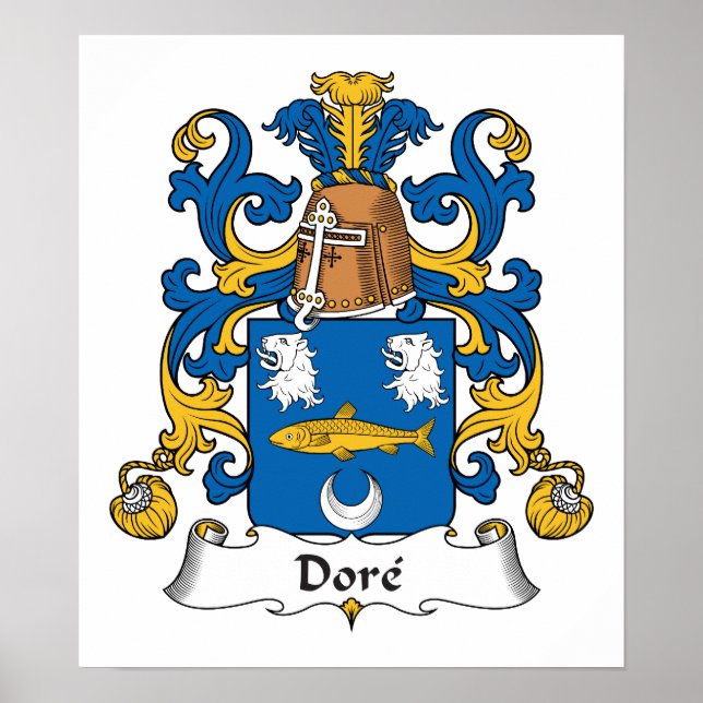 Dore Family Crest Poster (Framsidan)
