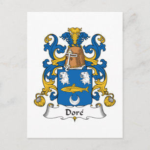 Dore Family Crest Vykort
