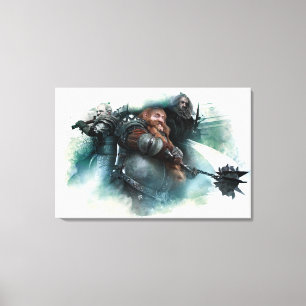 Dori, Bombur och Oin Graphic Canvastryck