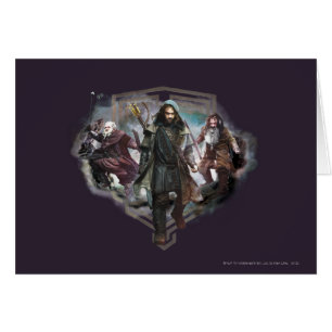 Dori, Kili och Bifur Hälsningskort