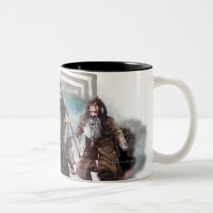 Dori, Kili och Bifur Två-Tonad Mugg
