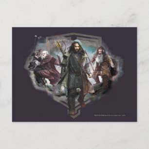 Dori, Kili och Bifur Vykort