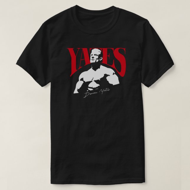 Dorian Yates – Skuggestetisk T Shirt (Design framsida)
