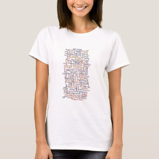 Doric ordkarta t shirt