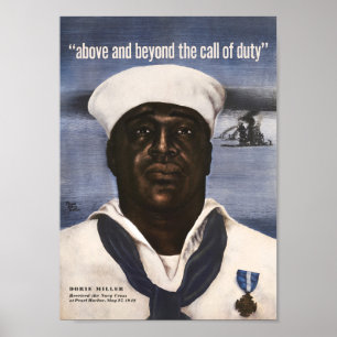 Dorie Miller - ovan och bortom samtalet Poster