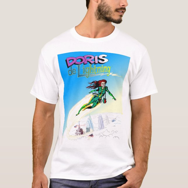 Doris de Blixt Tee (Framsida)