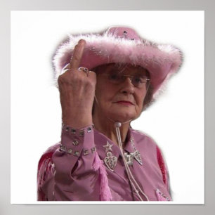 Doris Gavin Stacey Mitten Finger Poster