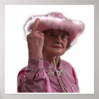 Doris Gavin Stacey Mitten Finger Poster