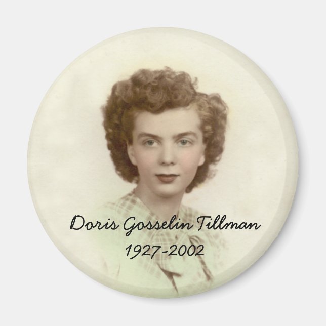 Doris Gosselin Tillman Magnet (Framsidan)